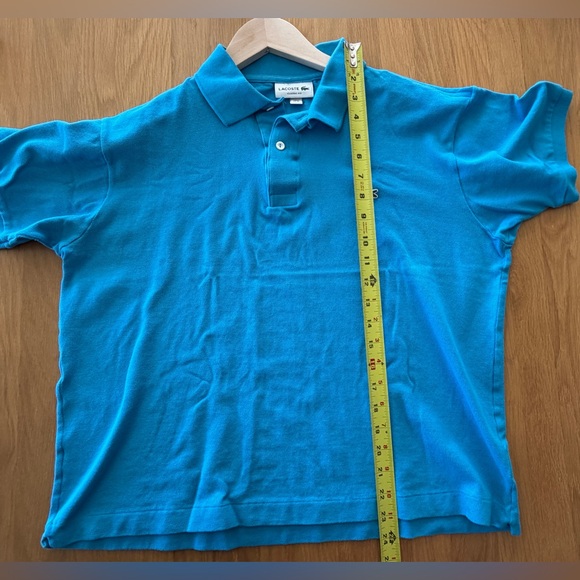 Lacoste Set of 5 Pique Polo Shirts - Pink, Red, Mint, Aqua, Navy - Picture 5 of 13